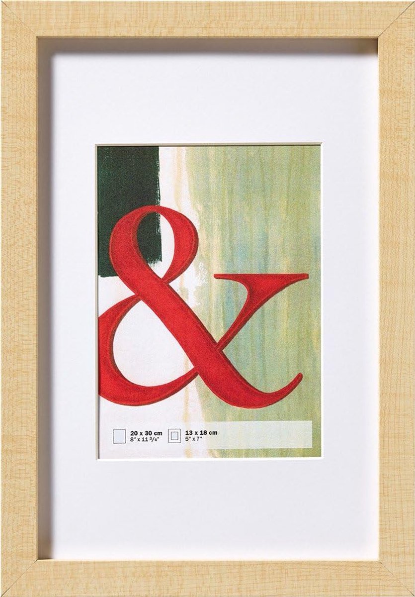 walther design fotolijst naturel 20 x 30 cm echt glas Stockholm houten lijst EA030H