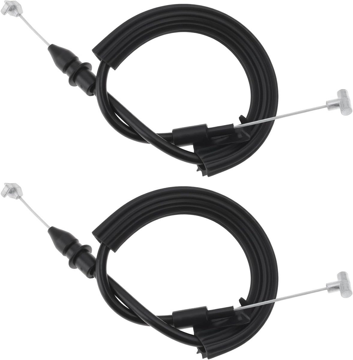Dailygoods- Ontgrendelingskabel 2 Stuks - Compatibel met Skoda Fabia 545/542 - Duurzaam - Voor Dubbele Deuren - Vervangonderdeel 5J6837085L - Deurslot