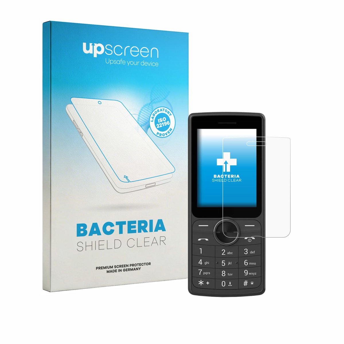 upscreen - Screenprotector voor SPC Wild Cool - Folie Beschermfolie transparant antibacterieel