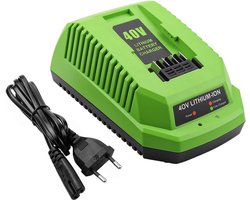 40V oplader voor Greenworks G40C oplader