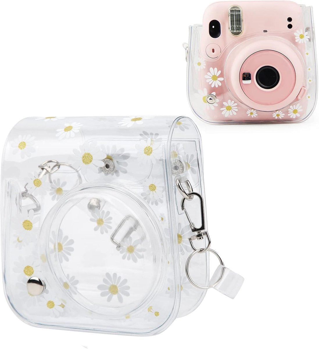 Transparante cameratas, cameratas met schouderriem, voor Mini 11/9/8 camera