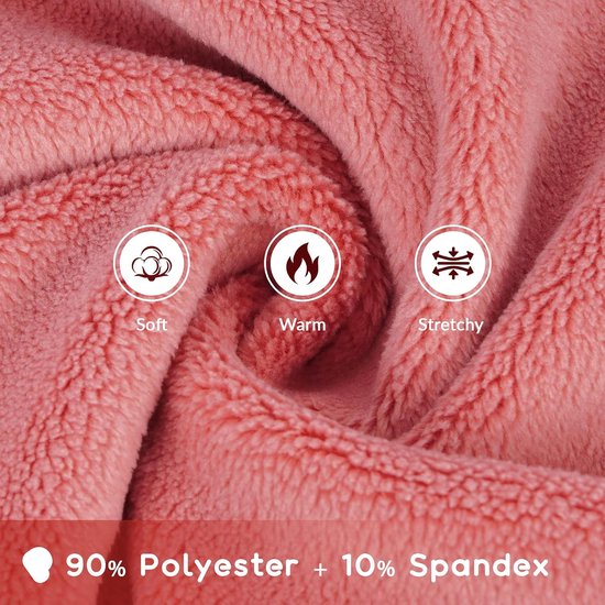 Windhond fleece trui, Whippet pyjama Whippet fleece jas Italiaanse windhond kleding hondentrui coltrui (rood, XS) — afbeelding 2
