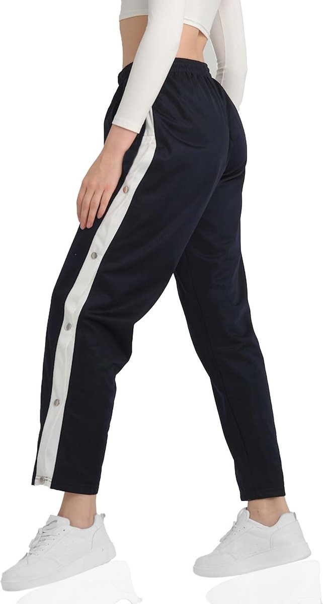 knoopbroek, sportbroek van 65% katoen en 35% polyester