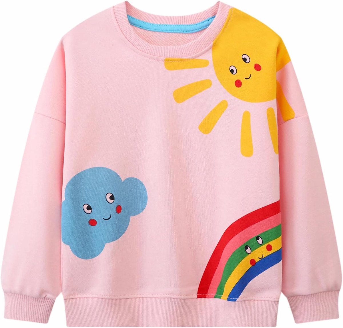 Sweatshirt Meisjes Katoen Sweater Meisjes Casual Mode Pullover voor Kinderen Leuke Peuter Kleding Leeftijd 2-10 Jaar
