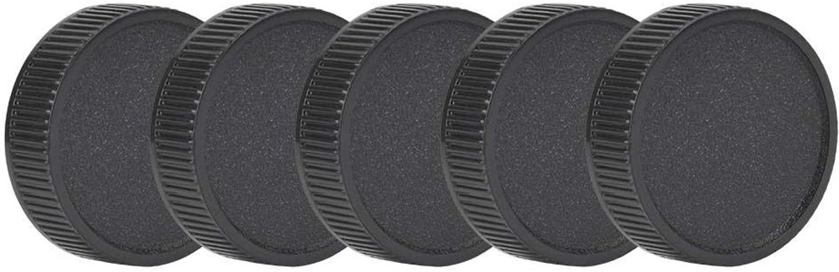 5 stuks achterste lensdop, duurzame plastic materia lensdop cover past voor M42-camera, anti-stof