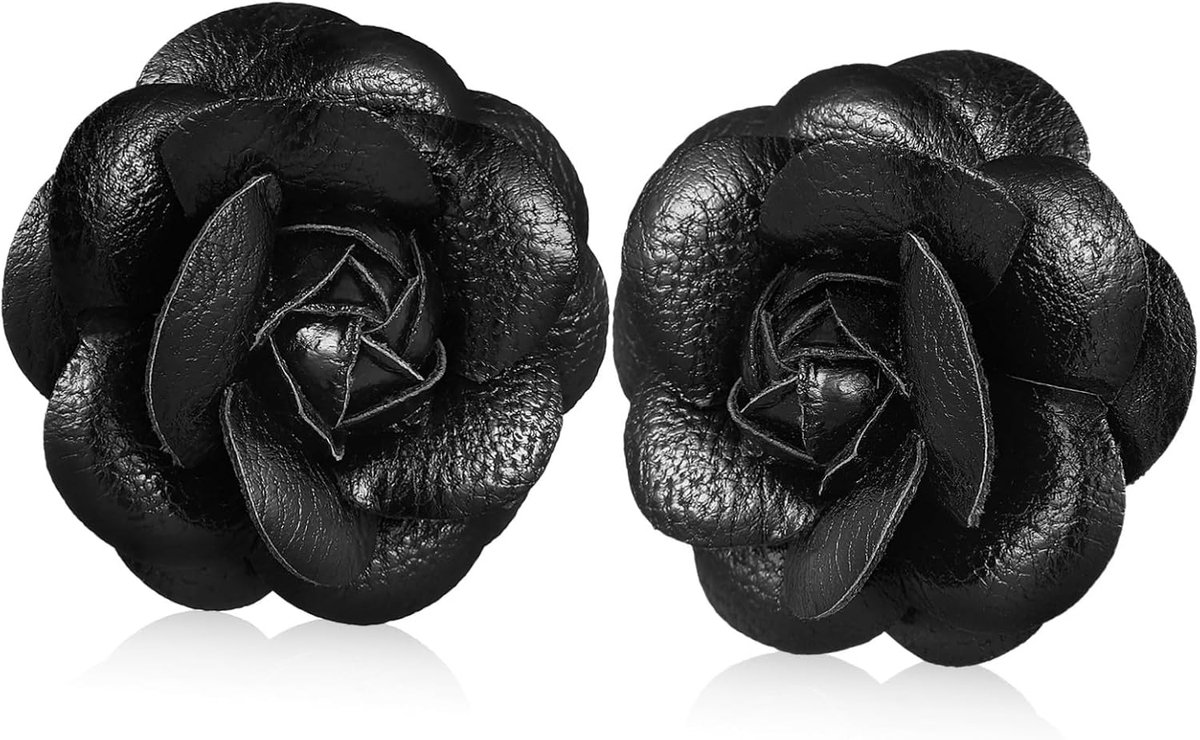 2 Stuks Schoenclips Decoratieve Satijnen Bloemen voor Bruidschoenen Hakken Platte Schoenen Laarzen Eenvoudig Te Bevestigen Lichtgewicht Accessoires voor Vrouwen