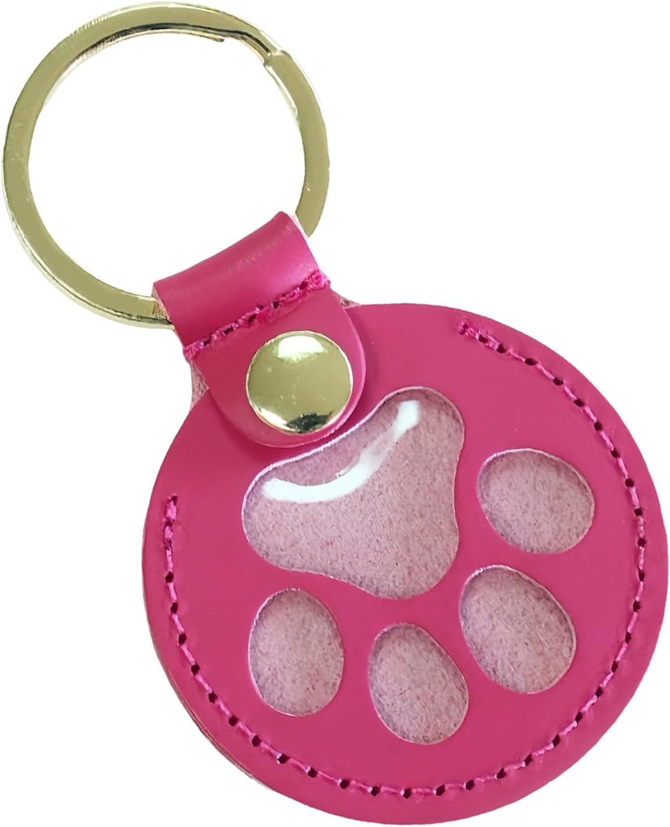 Haar aandenken, kattenpoot vormige sleutelhanger - gedenkteken charme hanger voor familie ceremonie verjaardag reizen display dagelijkse slijtage