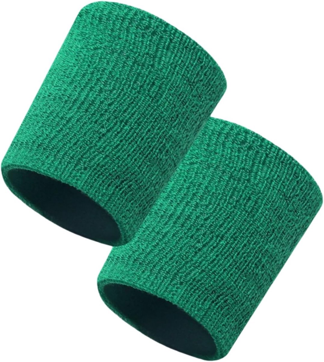 2 stuks zweetbanden, pols, fitness, zweetband voor dames en heren, absorberende zweetband, gewrichtsband van katoen, elastische atletische absorberende polsbanden
