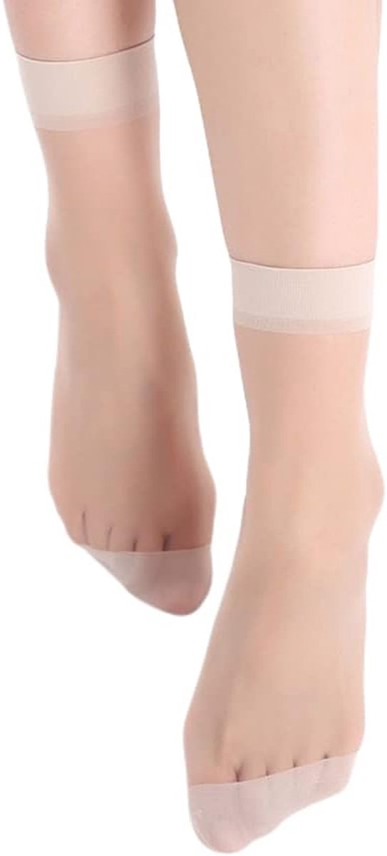 Sokken voor dames, pure pop nylon sokken, zijdeachtig ademend
