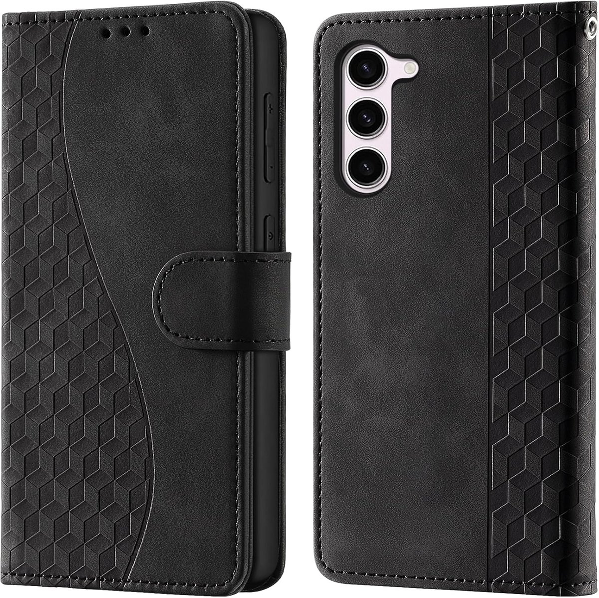 Portemonnee Telefoonhoes voor Samsung Galaxy S23 Zwart