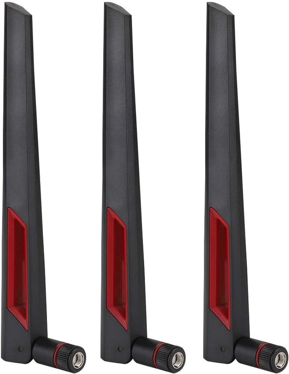 Radio Antenne, 3PCS 2.4G/5.8G Dual Band SMA 8DBi Antenne, High Gain Router Antenne voor AC68U AC88U AC66U