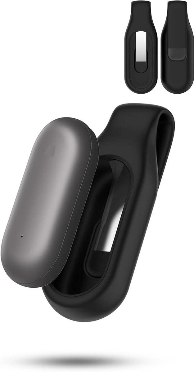 Clip-hoes voor PLAUD NotePin VoiceRecorder, daunke compatibel met PLAUD NotePin Voice Recorder Clip-hoes, krasbestendig, schokbestendig, waterdicht, zwart