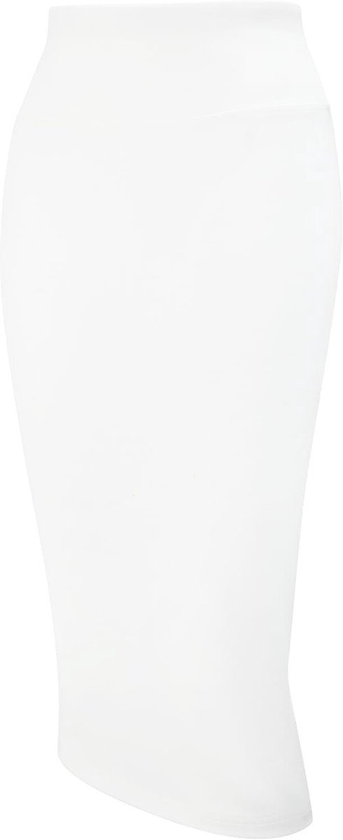 Dames kantoor werk kokerrok stretch hoge taille onder de knie bodycon voor zakelijk casual