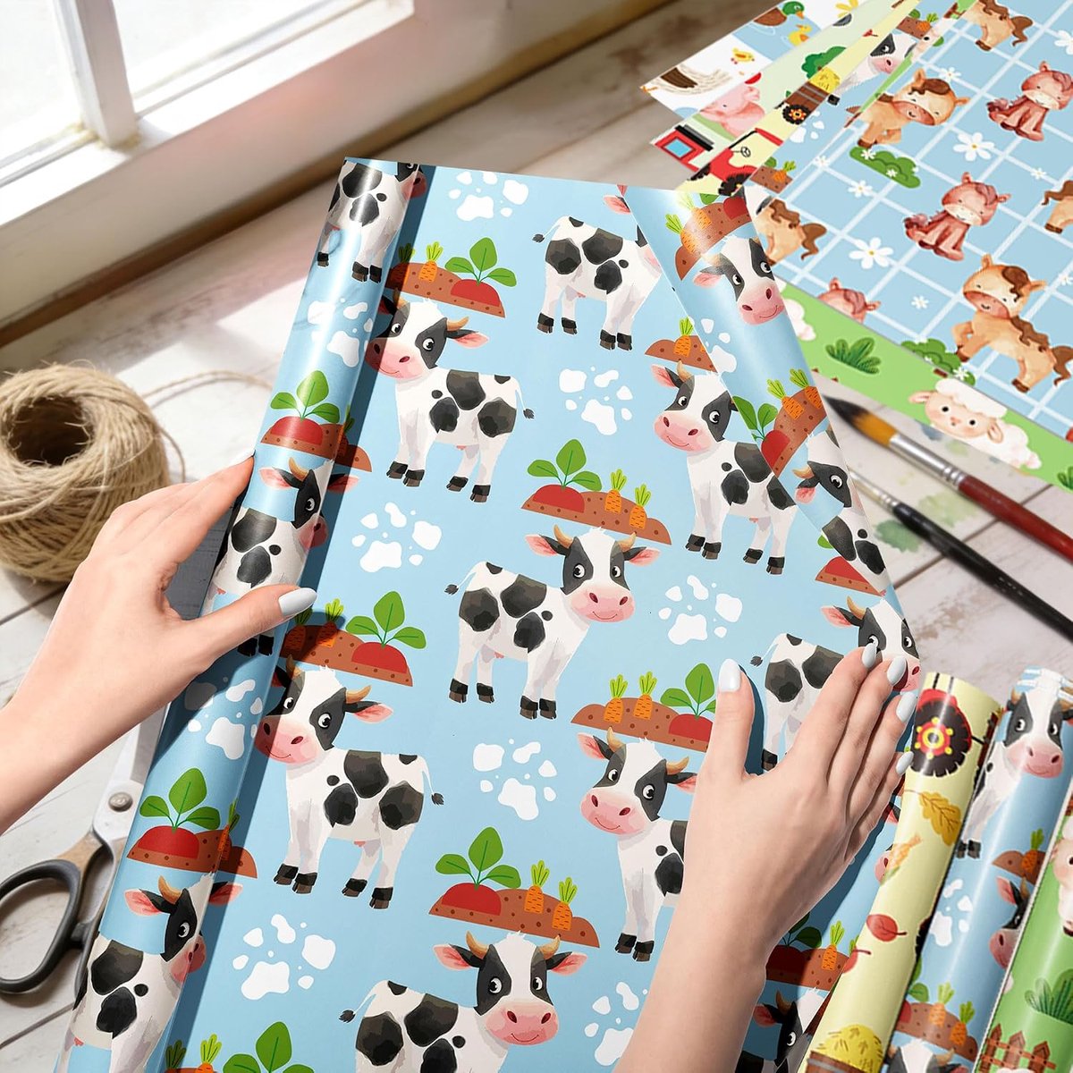 Cadeaupapier voor verjaardagen bruiloften