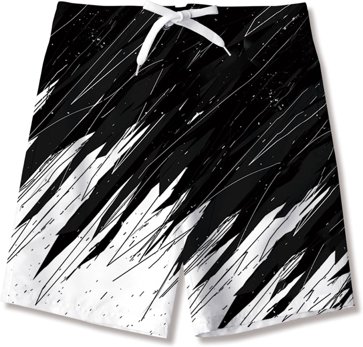 Jongens Zwembroek 3D Patroon Jongens Zwembroek Sneldrogende Mesh Voering Zwembroek Elastische Taille met Zakken Boardshorts Zomer voor Kid 7-14 Jaar