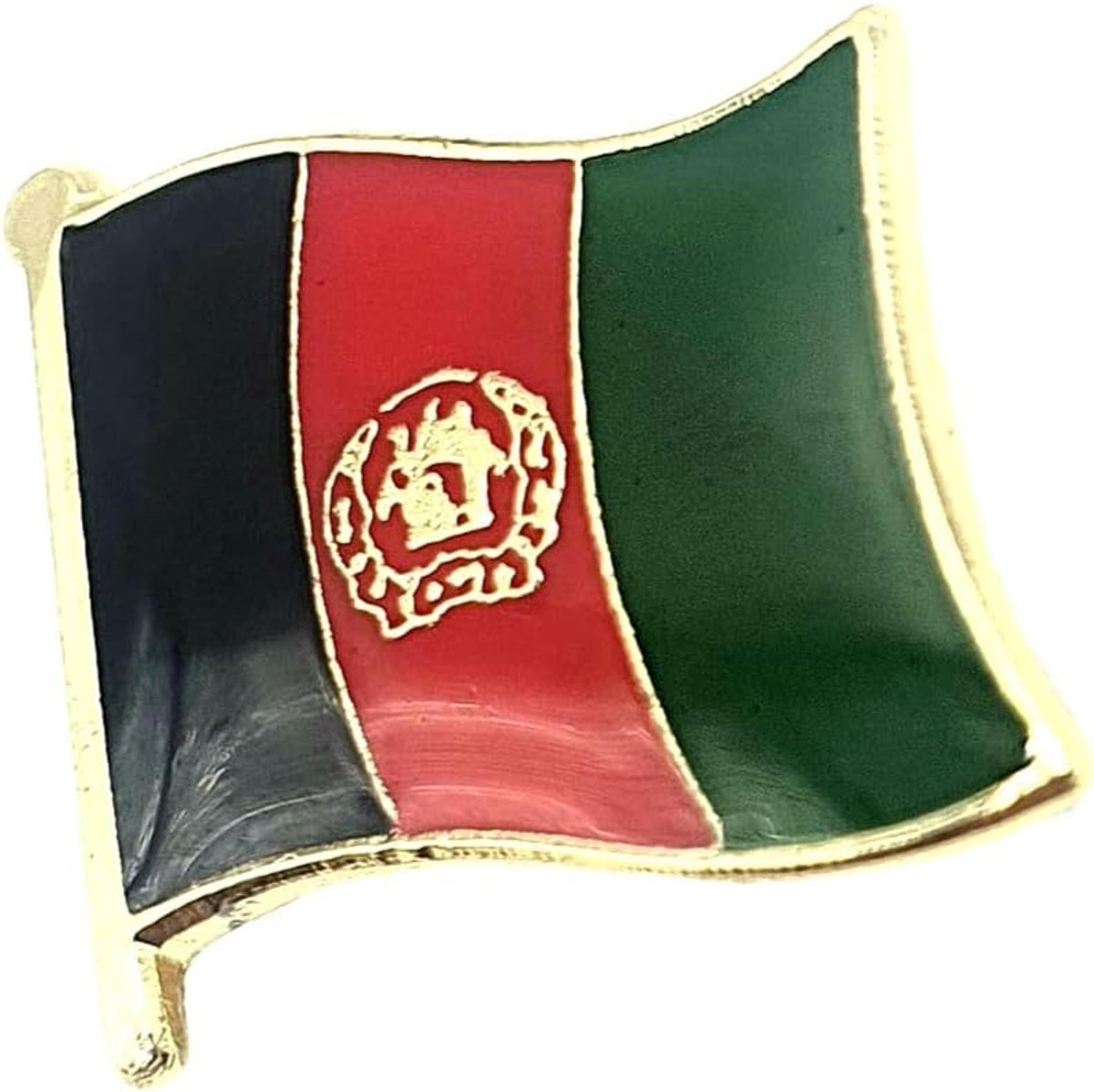 Afghaanse metalen emaille land vlag Pin Badge, Metaal
