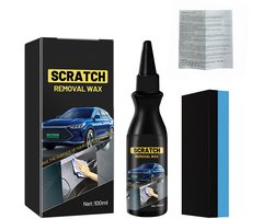 Reparatieset voor autokrassen - Krassenverwijderaar voor auto's - Krassencrème voor auto's - Autoreparatie & -onderhoud - Onderhoud & opknappen van autolak - 100 ml - Met spons