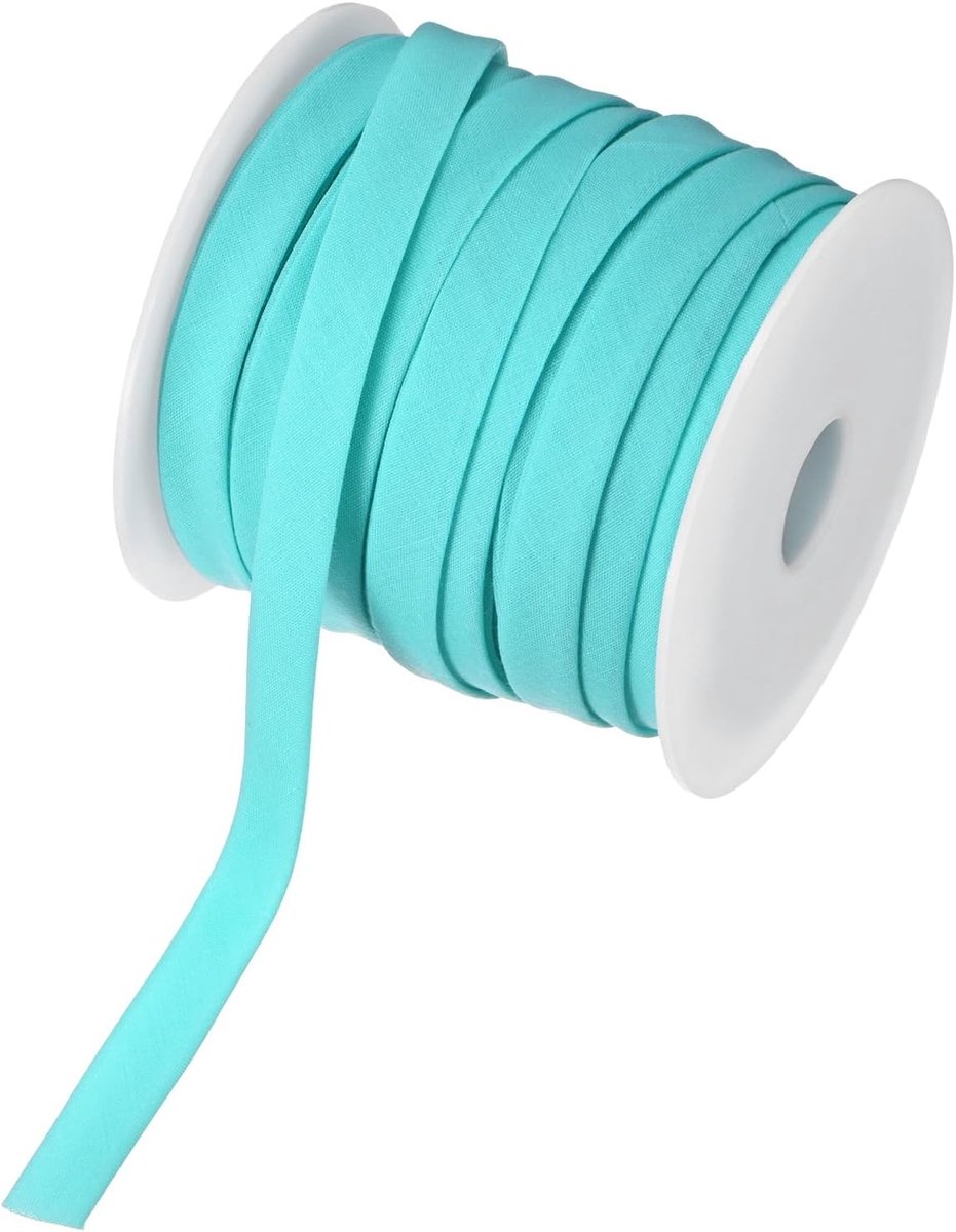 Biaisband, 1/2 Inch x 25 Yard Piping Trim Stof Binding Tape voor naaien, toepassen op naaien, zomen, binden, quilten, doe-het-zelf ambachtelijke accessoires (meerblauw)