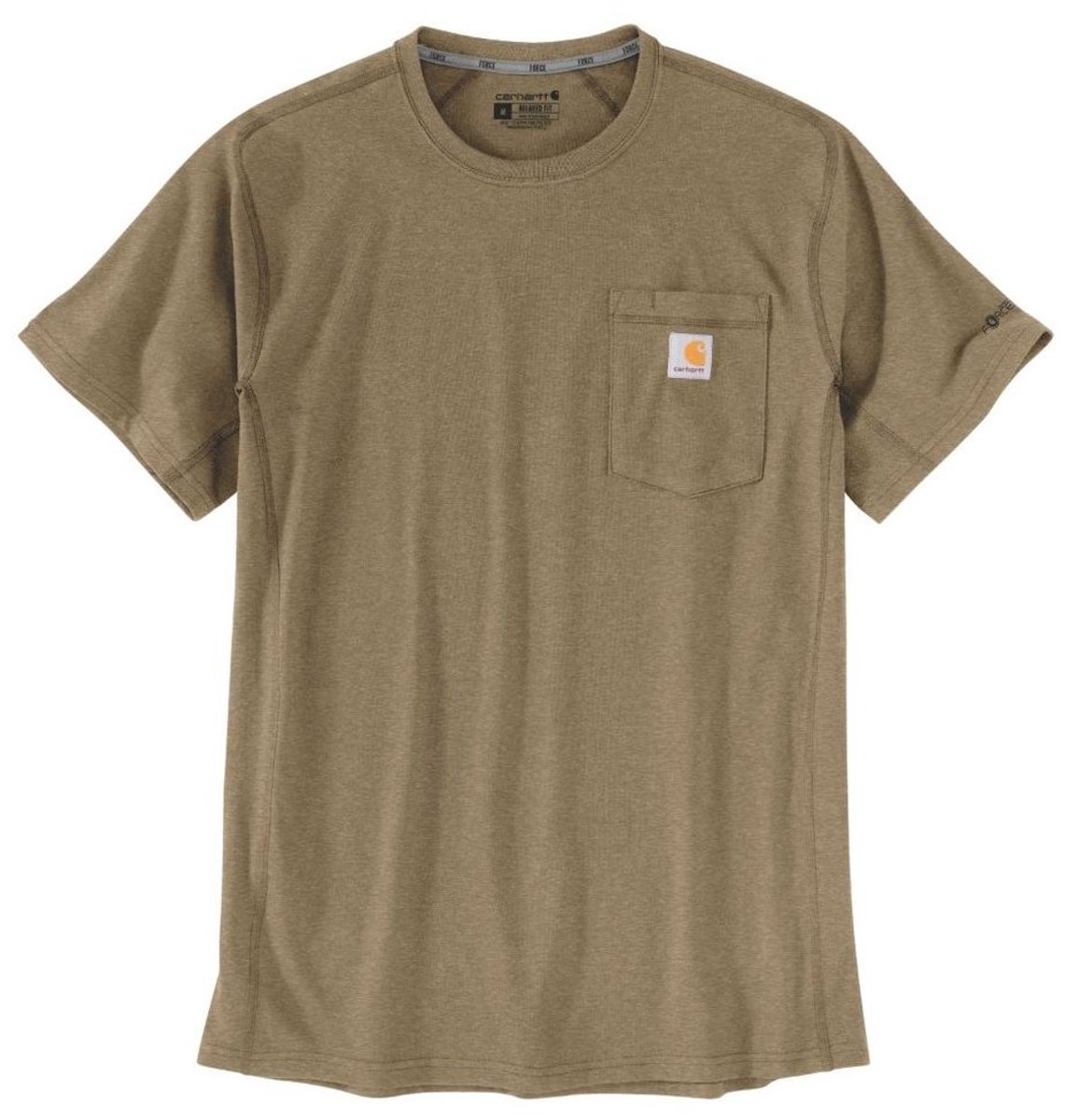 Carhartt Force Poc ket S/S T-shirt 106652 Night Fatigue Heather