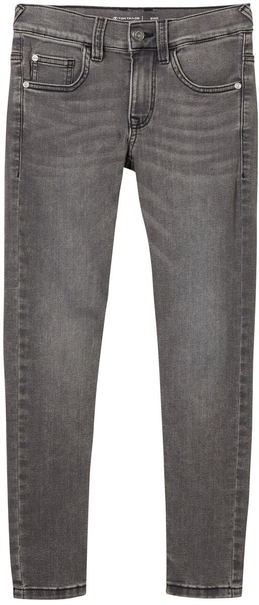 Tom Tailor - RYAN SKINNY-jeans - Maat 158 - grey denim