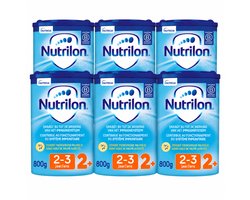 Nutrilon 2+ Groeimelk - Peuter melkpoeder vanaf 2 jaar - Voor gezonde groei - 6 - 6 stuks