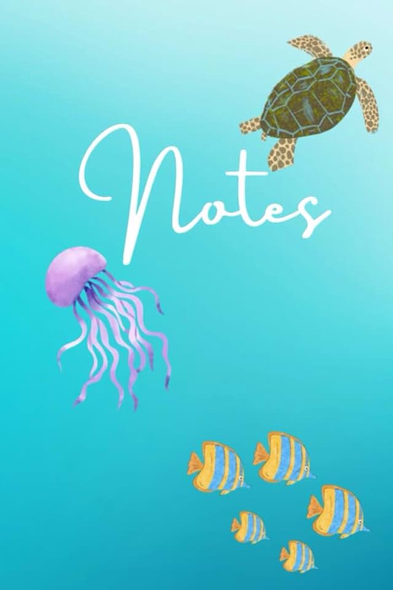 Notebook: Marine life