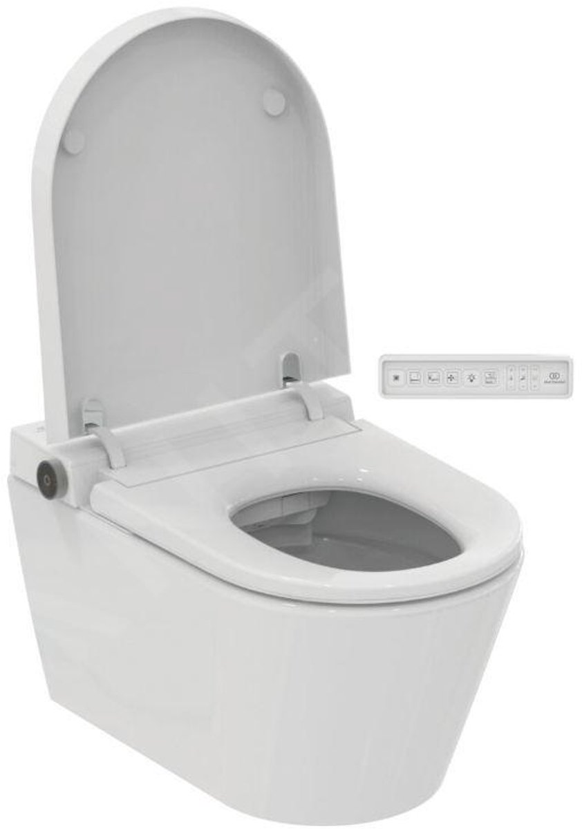 Ideal Standard i.life E - Elektronisch bidet met keramiek, hangend, SoftClose, RimLS+, wit K875501
