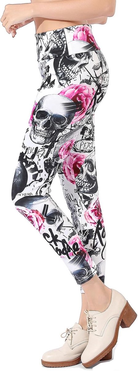 One Clothing - Dameslegging voor sport, fitness, outdoor en loungewear, super elastisch en met hoge tailleband voor kreukvrije, comfortabele pasvorm