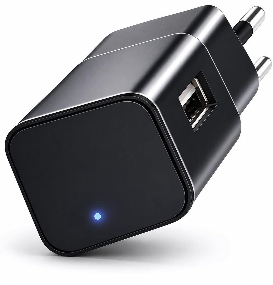 Spy Camera 1080P – Verborgen Adapter Camera met WiFi – Bewegingsdetectie – 150° Groothoek – Inclusief 32GB SD-kaart