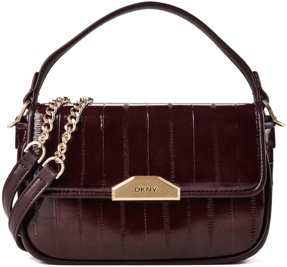 DKNY schoudertas handtas Willa Crossbody Bag Sangria donkerrood