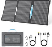 45W Opvouwbaar Zonnepaneel, ETFE Monokristallijn Zonneoplader IP67 Waterdicht, USB-A USB-C DC Uitgang voor Kamperen en Powerstation