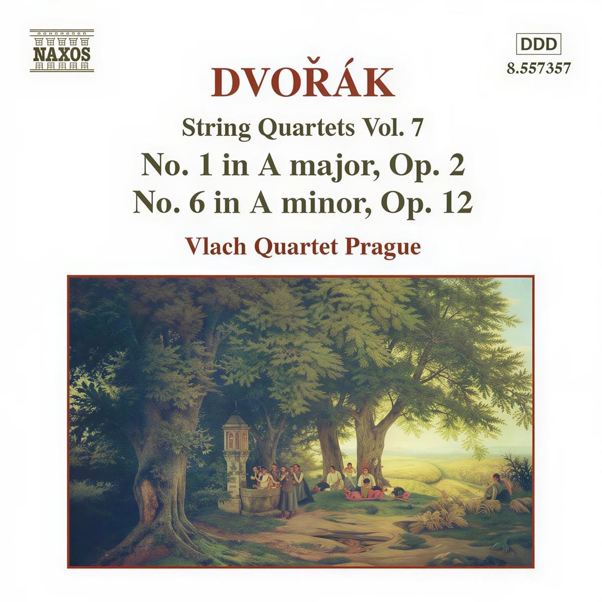 Vlach Quartet - Dvořák: String Quartet Op. 2 | 12 (Volume 7) (CD)