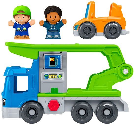 Fisher-Price Little People Laden en Rijden Truck van Fisher Price — afbeelding 4