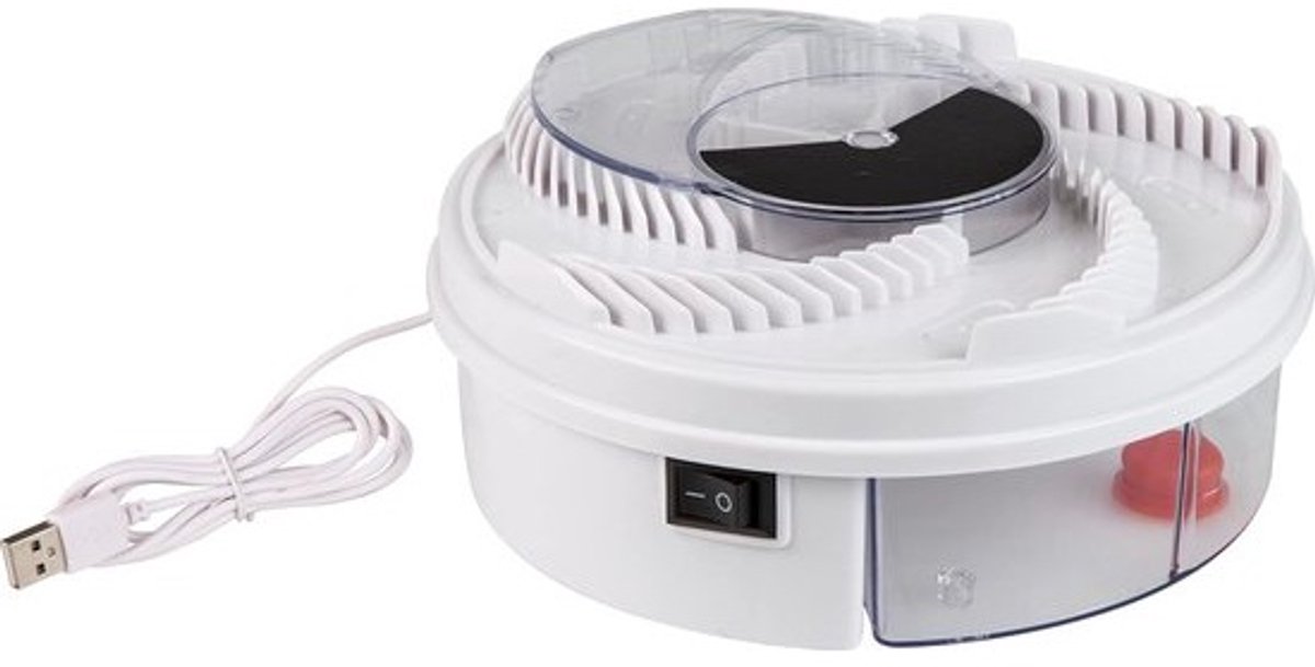 Elektrische Vliegenmepper Automatische Vliegenvanger en Insectenverdelger met USB-aansluiting - 03255