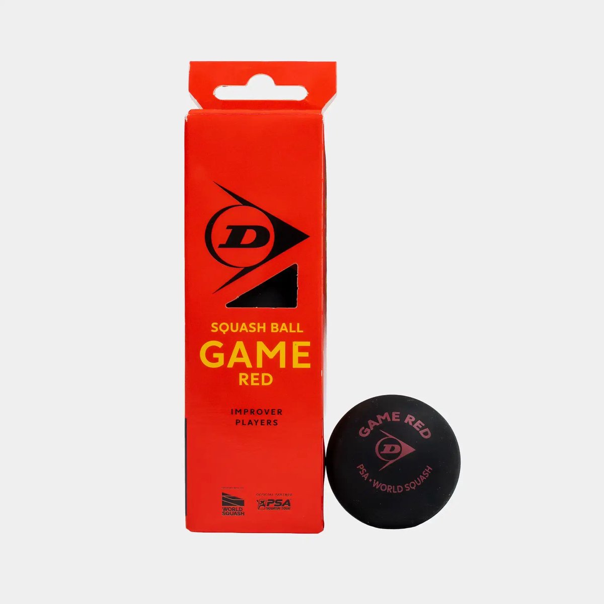 Dunlop Game Red 3 Squashballen Default