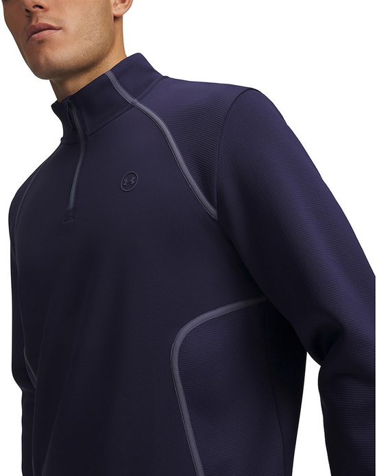 Under Armour Drive Midlayer 1/4 Ritssluiting Navy — afbeelding 2
