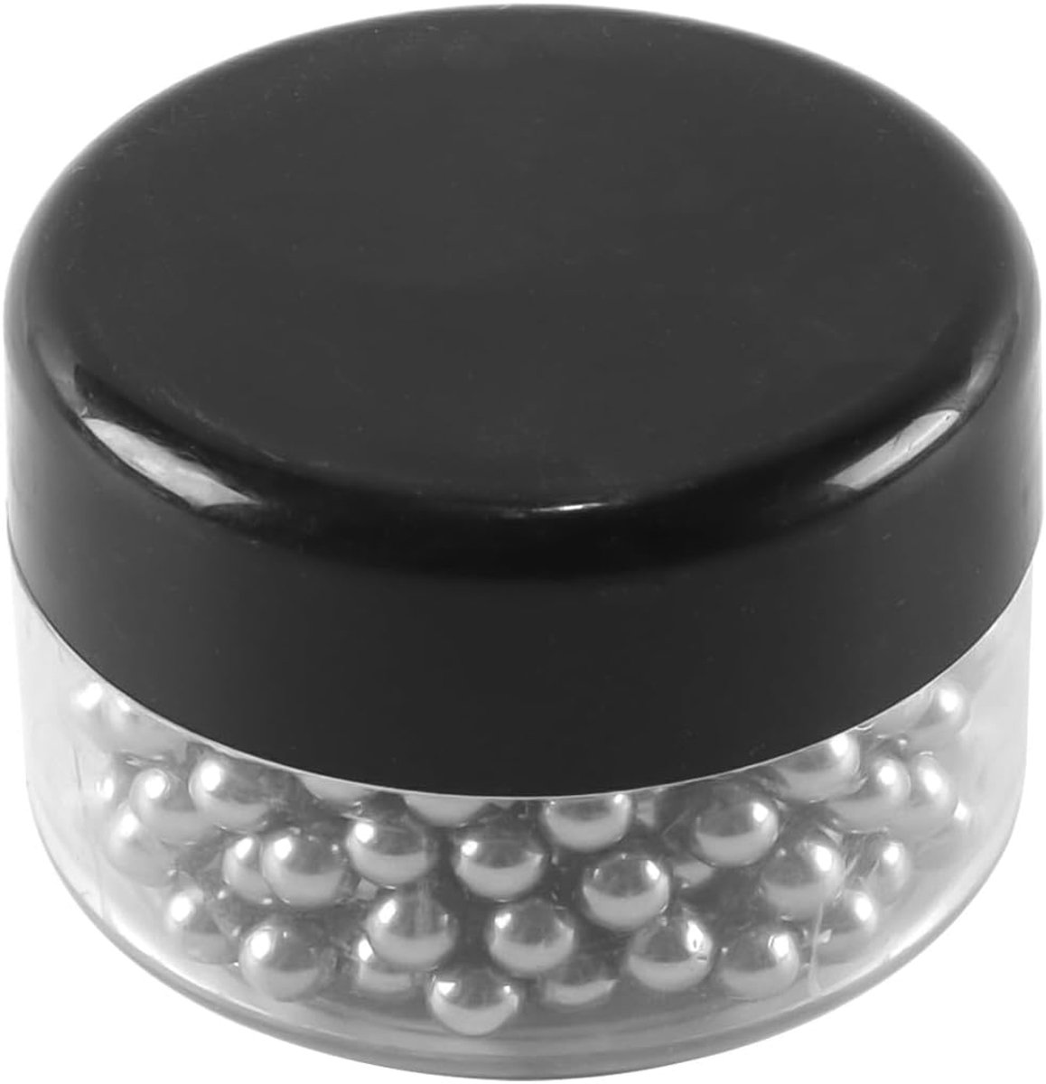 Verpakking met 400 roestvrijstalen reinigingsparels voor flessen, roestvrijstalen reinigingsballen voor glazen flessen, metalen ballen van 4 mm voor het reinigen van