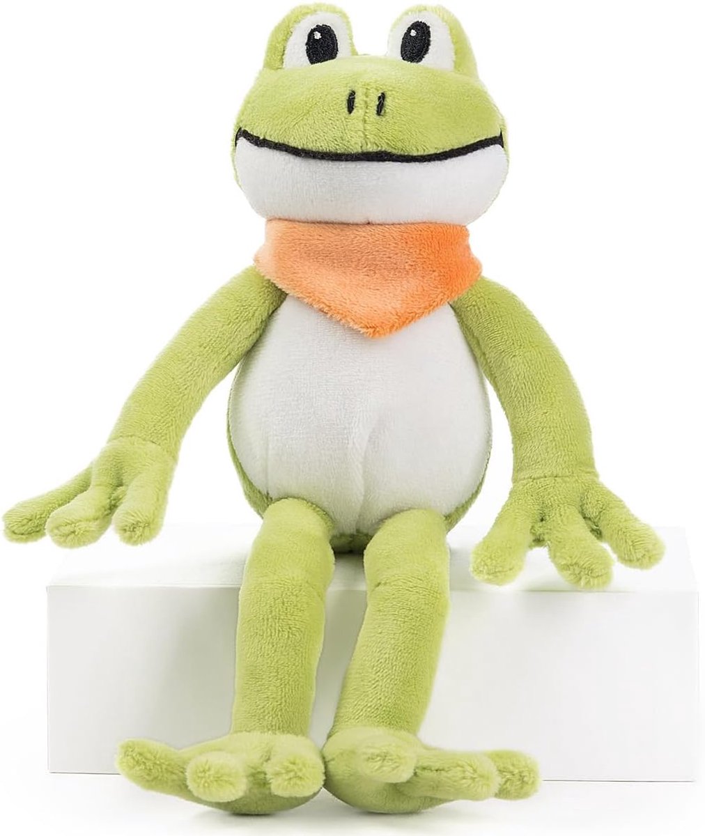 5731 pluche kikker Quark 23 cm