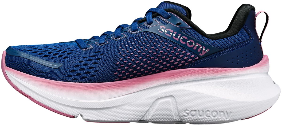 Saucony Guide 17 Hardloopschoen Dames /Orchidee Marineblauw