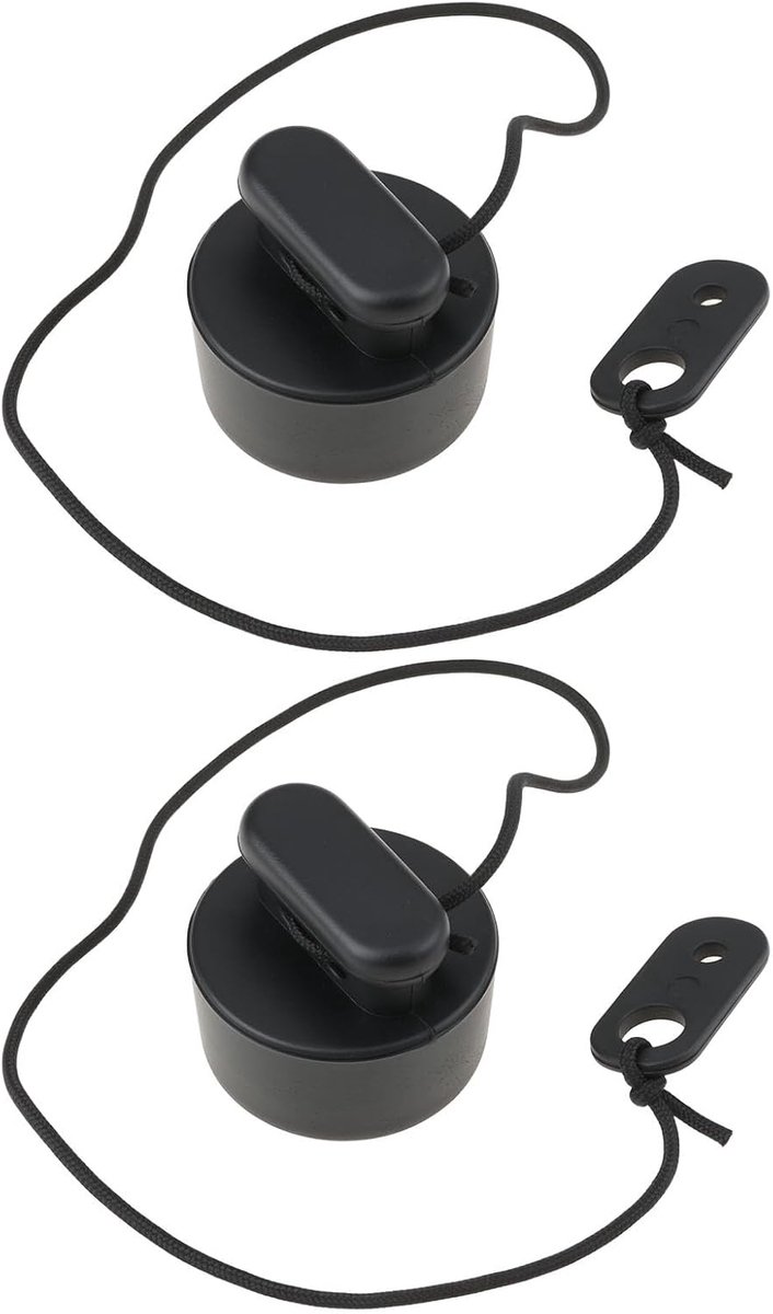 Store 2 stks 35mm Opblaasbare Dinghy Drain Plug Bung Compatibel met Zijn Honwave