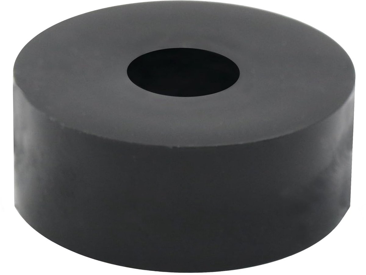 10 x afstandshulzen sluitringen L 8 mm x Ø 25/8,2 mm M8 rond HD-polyethyleen