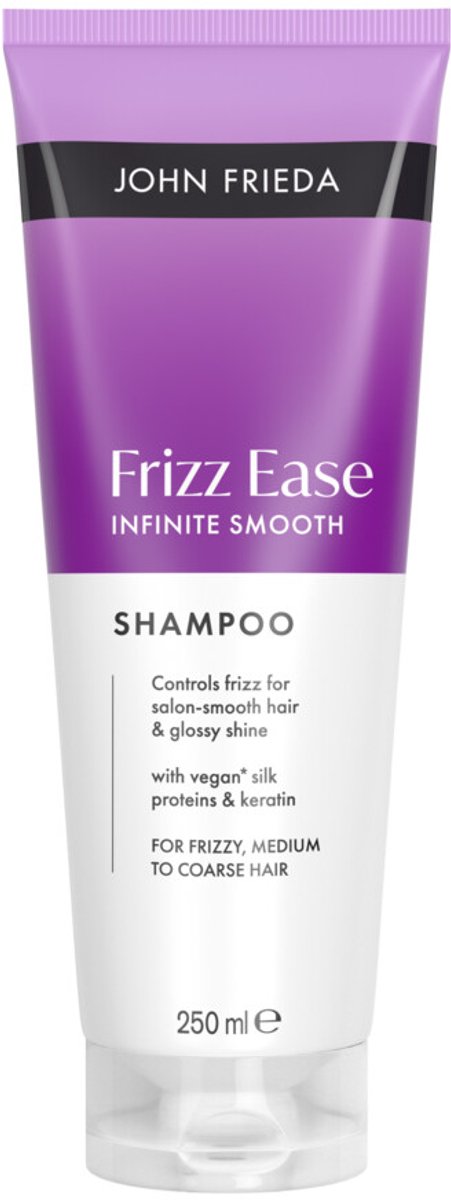 John Frieda - Frizz Ease Infinite Smooth Shampoo - 6 x 250 ml - Voordeelverpakking