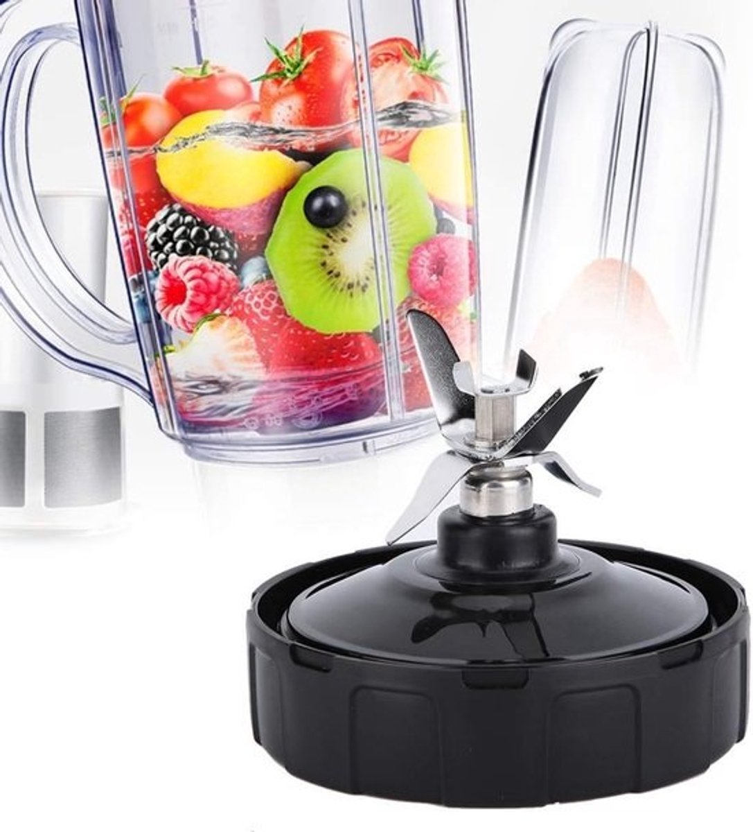 Professionele Extractor Blade Juicer Accessoires voor Nutri Blender - Vervangende Onderdelen - 6 en 7 Vinnen - Geschikt voor diverse modellen