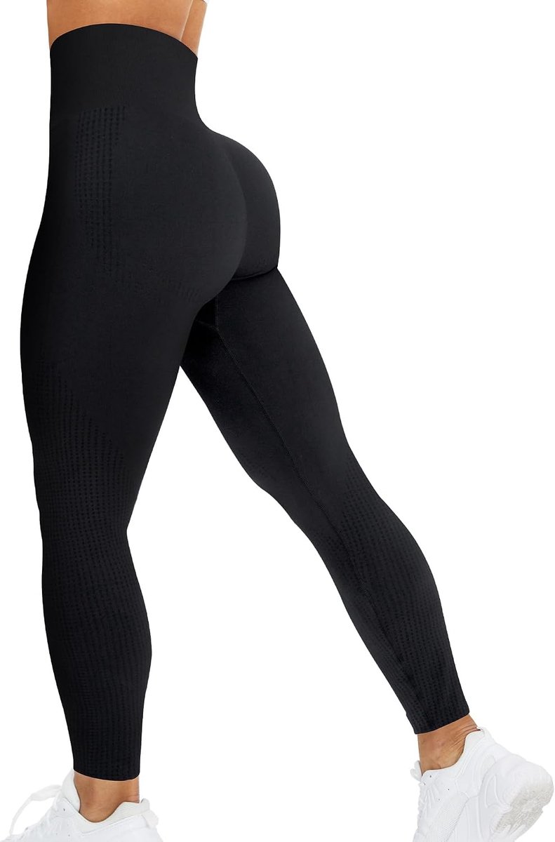 sportbroek, hoge taille, naadloze broek, gym, yoga, sport