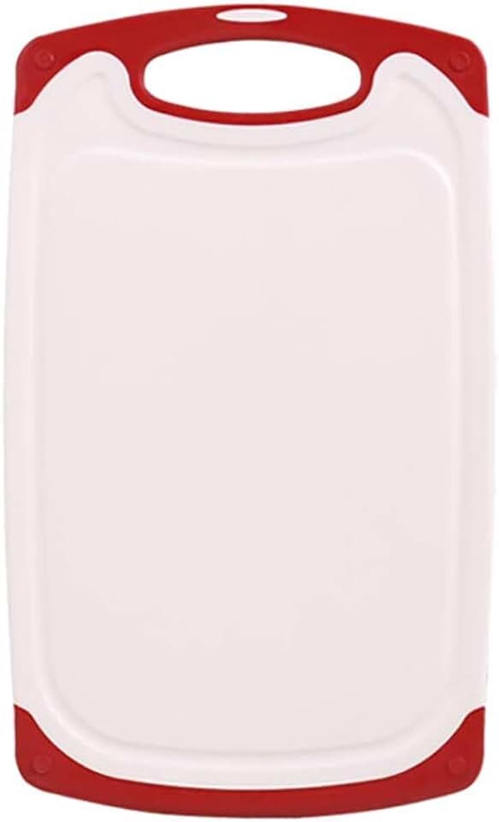 Keuken fruit snijplank met sap groeven, draagbare plastic vaatwasserbestendig, babyvoeding supplement board een hakbord