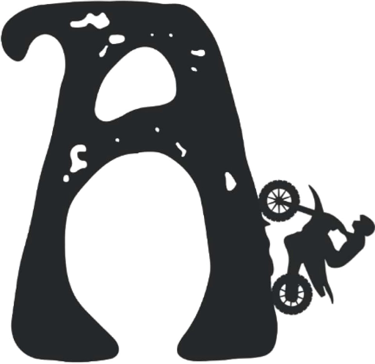 Letter A Notebook