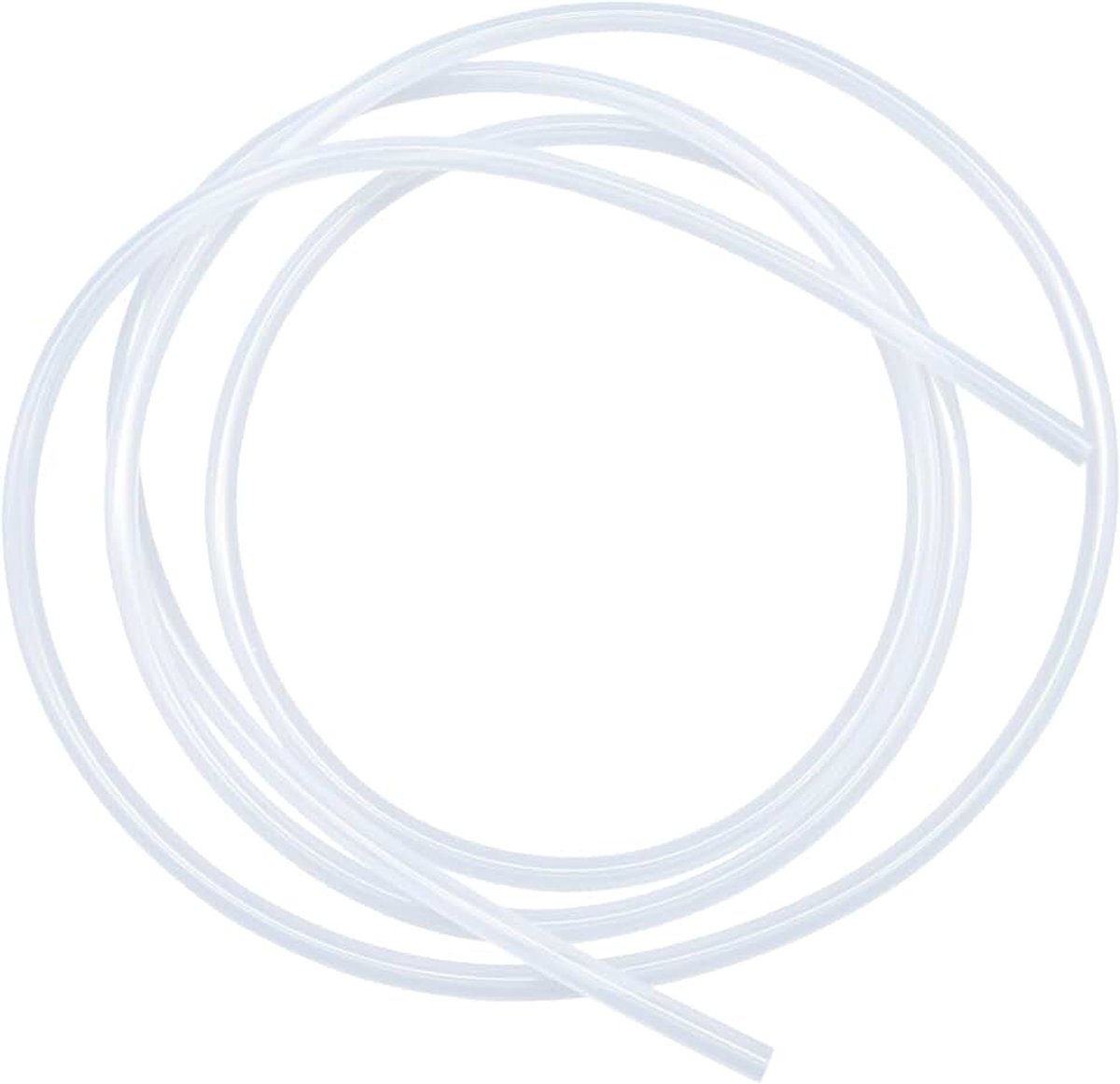 Siliconen slang, 3 mm x 7 mm (binnendiameter x buitendiameter), 3 meter lang, geschikt voor contact met levensmiddelen, flexibel, transparant, water- en luchtslangen, voor pompoverdracht