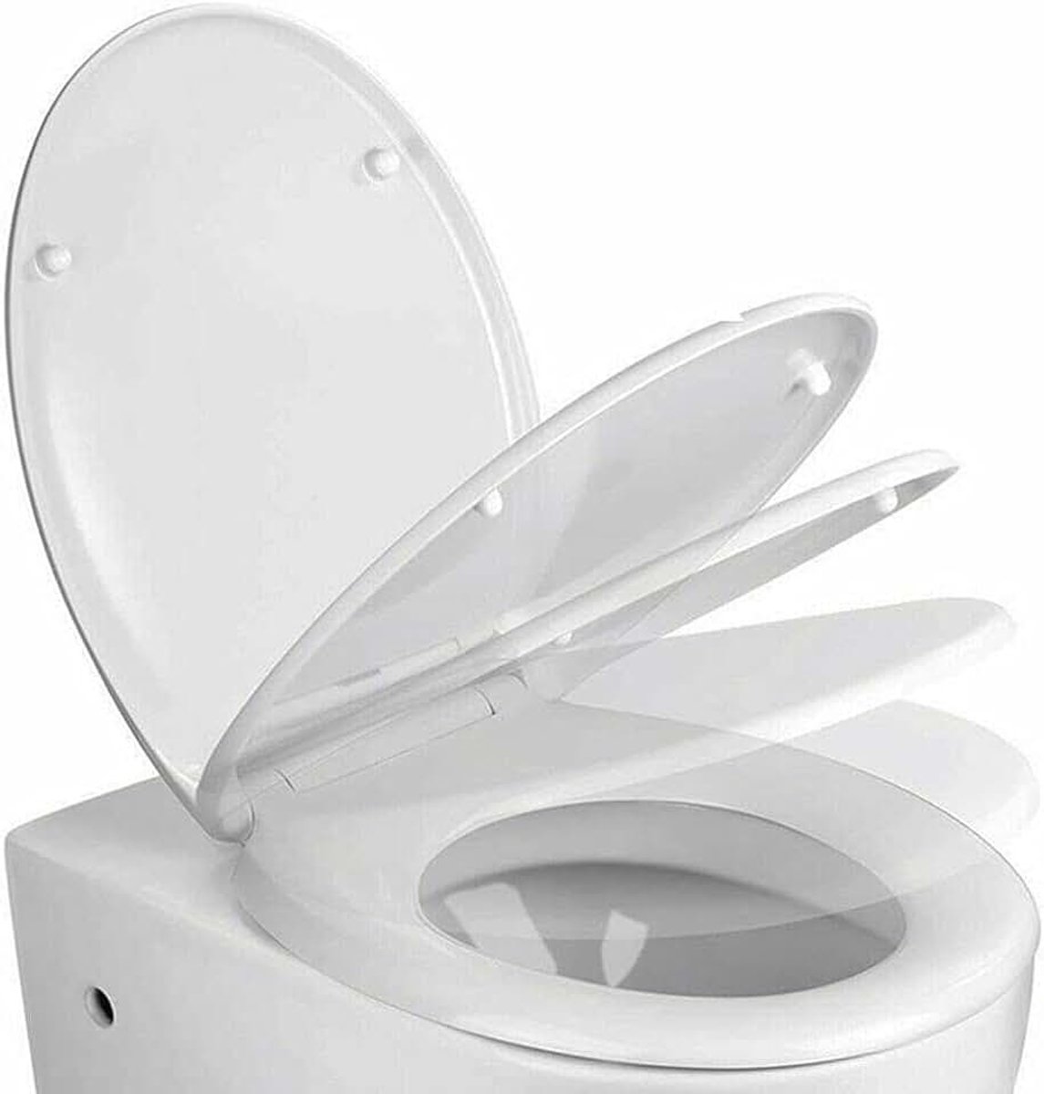 Toiletbril Soft Close-wit