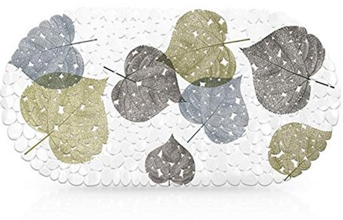 Antislip PVC Douchemat - Badkuip Mat voor Badkamer - Pebble Badmat