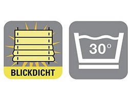 Magnetisch Vouwgordijn met Klittenband - Opaque - 60 x 140 cm - Grijs